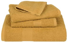 Toalhas de bidé 2 pcs 30x50 cm 360 gsm 100% algodão ouro