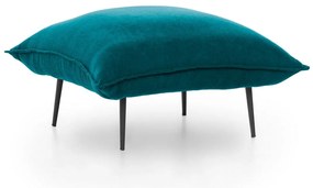 Tuffet Aspen – Verde Petróleo – 75x75x40 cm