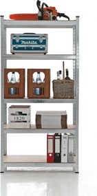 Estante para cargas pesadas 90 x 40 x 180 Prateado