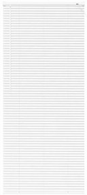 Persiana de Janela com cortinas Outros Manual Branco 80 x 130 cm Alumí