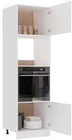 Armário para micro-ondas “Lyon” 60x57x207 cm branco