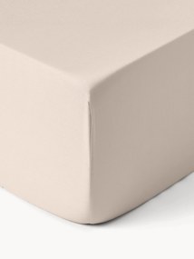 Lençol em cetim de algodão com elástico boxspring Comfort