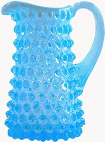 Jarro de leite artesanal Opaline Eiffel Hobnail