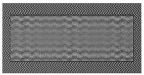 Tapete Exterior 'ARAKIL'Preto e Cinza 300x600 cm PP
