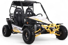 Buggy gasolina para crianças 200cc Triton 200 R8 Amarelo