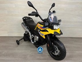 Moto criança eletrica Moto BMW F850 GS 12V Amarela