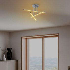 Candeeiro Chandelier Ledflower – Nardo Grey – 51x26x51 cm