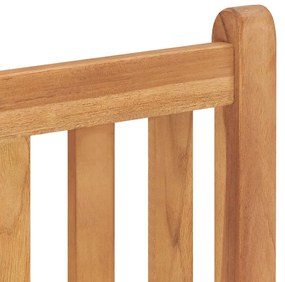 5 pcs conjunto de jantar p/ jardim madeira de teca maciça