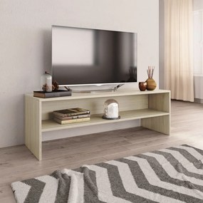 Móvel de TV 120x40x40 cm derivados de madeira carvalho sonoma