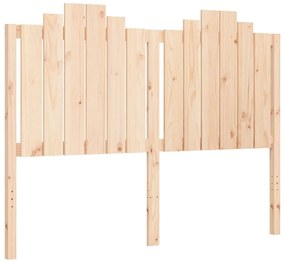 Cama sem colchão 140x190 cm madeira de pinho maciça