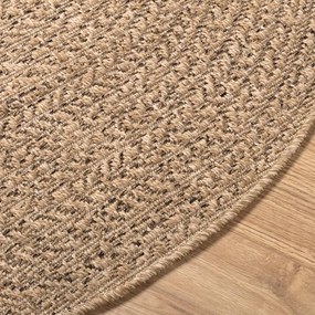 Tapete ZIZUR 90 cm aspeto de juta interior e exterior