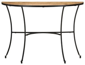 Mesa de apoio 110x40x77 cm madeira de mangueira maciça