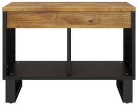 Mesa de centro 55x50x40 cm madeira de mangueira maciça