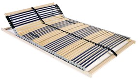 Estrado de ripas com 42 ripas 7 zonas 140x200 cm