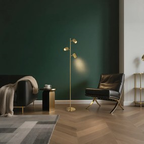 Candeeiro de pé moderno bronze 3 luzes - Jeana