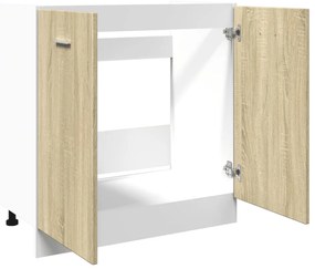 Armário inferior “Lyon” 80x46x81,5cm  carvalho sonoma