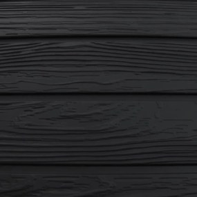 Caixote de compostagem para jardim 280 L polipropileno preto