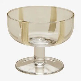 Pack De 4 Copos De Cocktail 26 Cl Em Vidro Jalviana Tapioca Bege - Sklum