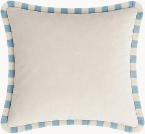 Almofada decorativa em veludo artesanal Happy