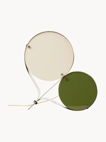 Table Lamp Coppia with Acrylic Glass Lampshades