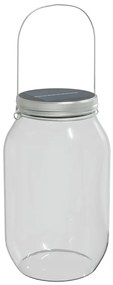 Luz solar de vidro para exterior 12 pcs branco quente