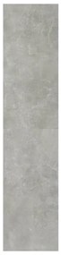 Estante/divisória 100x30x135 cm cor cinzento cimento