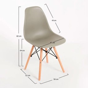 Cadeira Tower Basic - Cinza