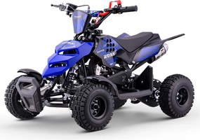 Mini moto 4 gasolina para crianças 49cc Raptor R4 Azul