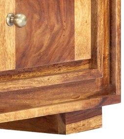 Móvel de TV 118x30x40 cm madeira de acácia maciça