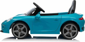 Carro elétrico para crianças RUF GT 12V,com portas rebatíveis, comando remoto, luzes LED dianteiras e traseiras, entrada USB/Aux, bateria de lítio, li