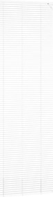Persiana de Janela com cortinas Outros Manual Branco 80 x 130 cm Alumí