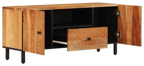 Móvel de TV 105x33x46 cm madeira de acácia maciça
