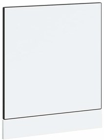 Painel máquina lavar louça Porto preto 60x1,5x67 cm