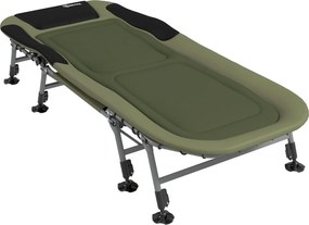 Outsunny Espreguiçadeira Cama de Campanha Cama Portátil, 200 x 85 x 40-55 cm, Verde | Aosom Portugal