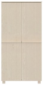 Roupeiro HAMAR 89x50x180 cm pinho maciço castanho-mel