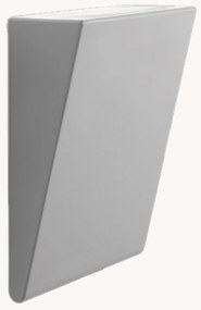 Candeeiro de parede exterior LED Cuneo, cinza