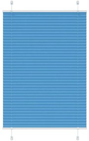 Azul Plissada Cega 85x150 cm Largura Tecido 84,4 cm Poliéster