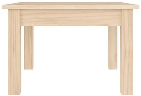 Mesa de centro 45x45x30 cm pinho maciço