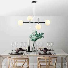 Chandelier My Legend – Preto e Branco – 90 x 15 cm