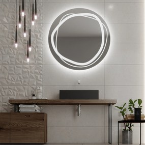 Espelho Redondo LED C9 40x40
