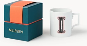 Westwing x MEISSEN, Caneca artesanal com motivo decorativo Initials