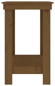 Banco de trabalho 110x50x80 cm pinho maciço castanho mel