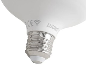 Lâmpada LED inteligente E27 RGBW G120 9W 806 lm 2700-6500K