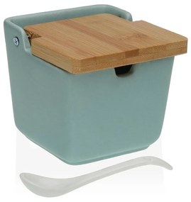 Açucareiro Versa Azul 8,8 x 8,5 x 8,8 cm Cerâmica