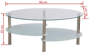 Mesa de centro com design exclusivo, branco