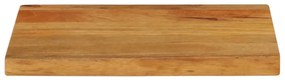 Tampo de mesa c/ borda viva 40x20x2,5 cm mangueira maciça