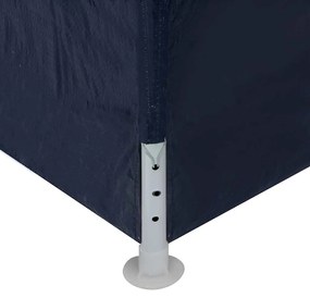 Tenda de jardim 3x12 m azul