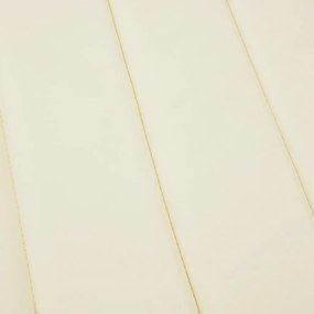 Almofadão p/ espreguiçadeira 186x58x4 cm tecido oxford creme