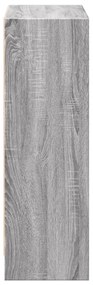 Estante 60x24x76 cm derivados de madeira cinzento sonoma