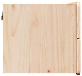 Mesa-de-cabeceira com gaveta 2 pcs Castanho 39 x 34 x 33 cm